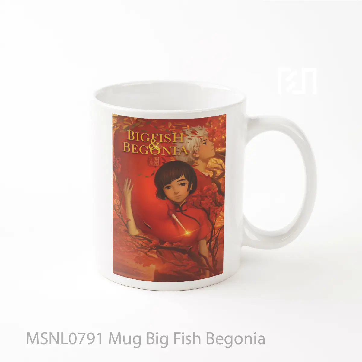 Mug Big Fish Begonia Gelas Keramik Tema Film MSNL0791