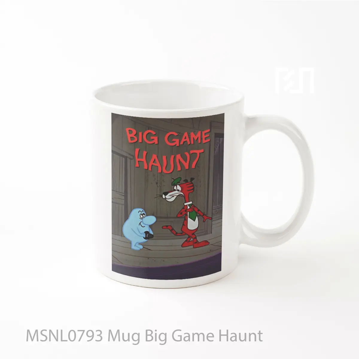 Mug Big Game Haunt Gelas Keramik Tema Film MSNL0793