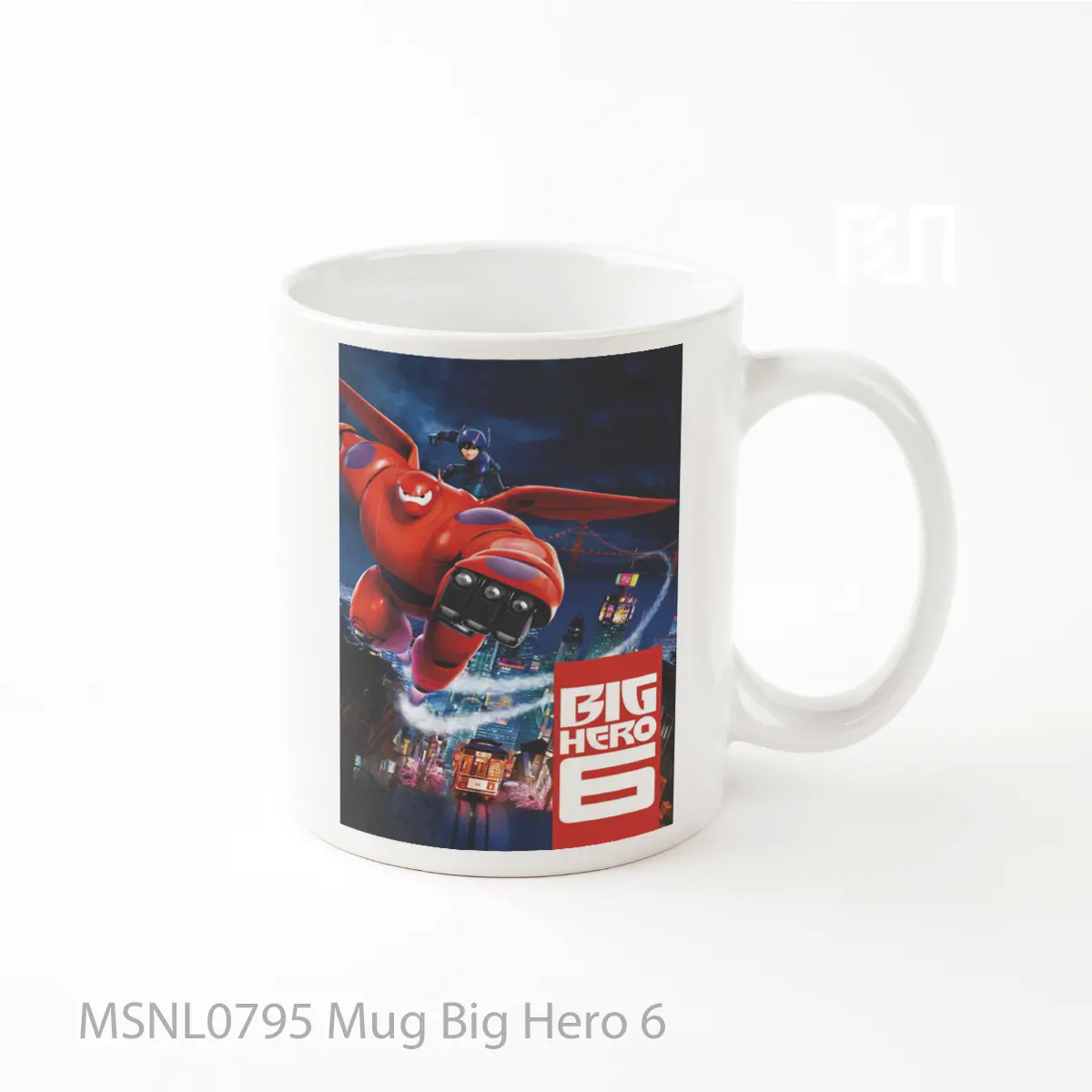 Mug Big Hero 6 Gelas Keramik Tema Film MSNL0795