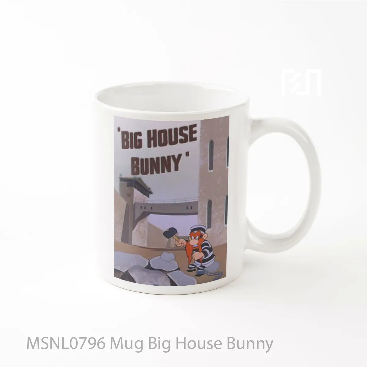 Mug Big House Bunny Gelas Keramik Tema Film MSNL0796