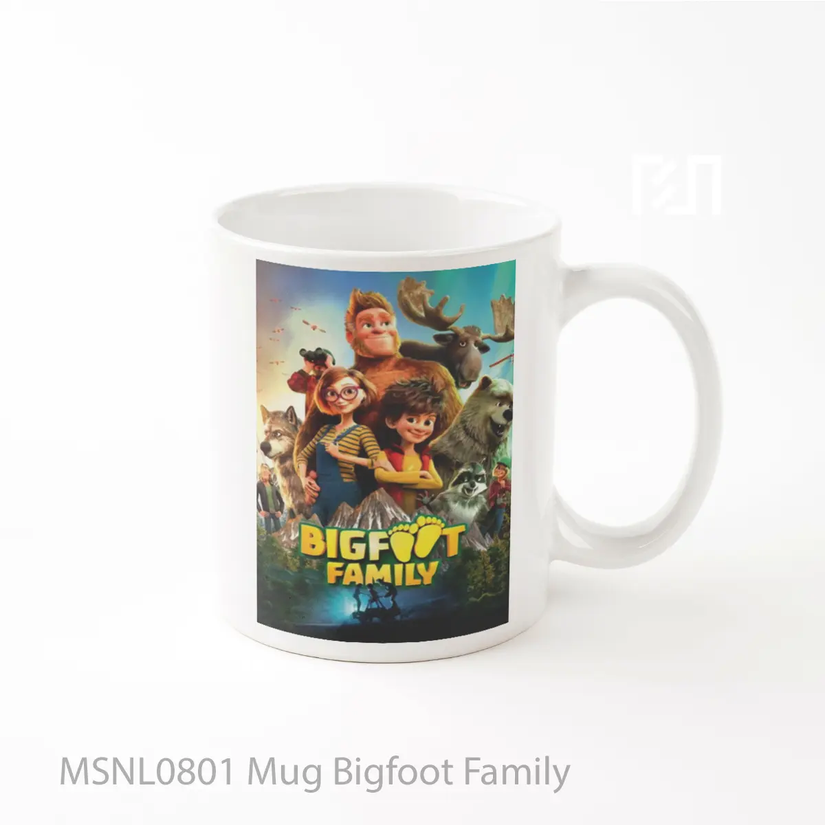 Mug Bigfoot Family Gelas Keramik Tema Film MSNL0801