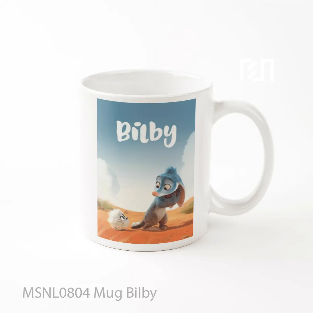 Mug Keramik Premium SNI - Mug Bilby Gelas Keramik Tema Film MSNL0804