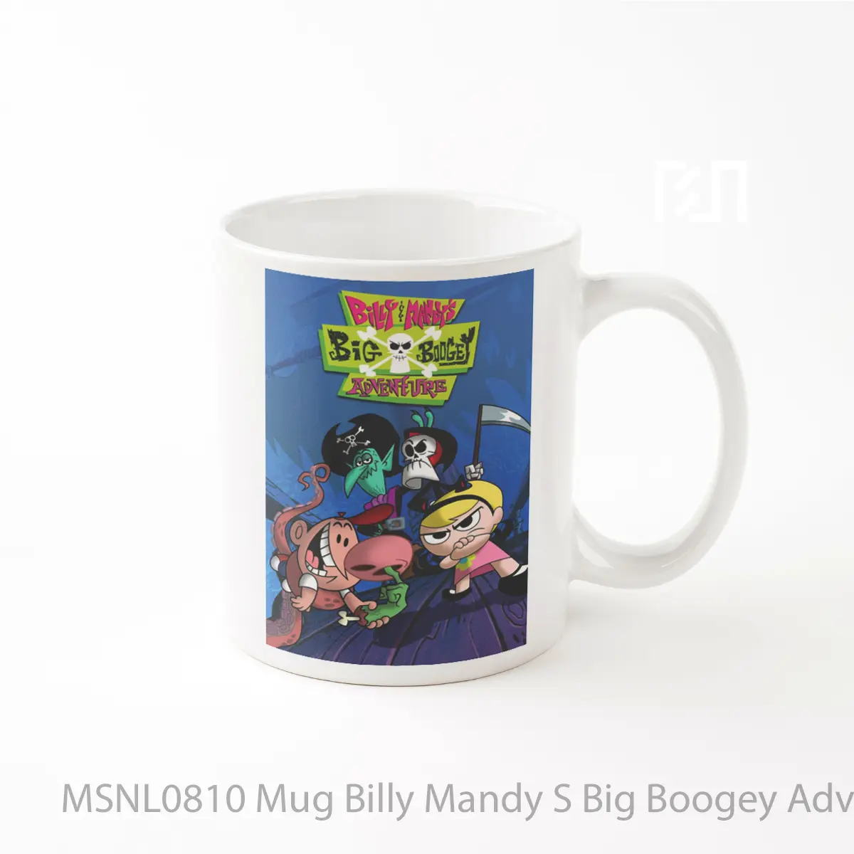 Mug Billy Mandy S Big Boogey Adventure Gelas Keramik Tema Film MSNL0810