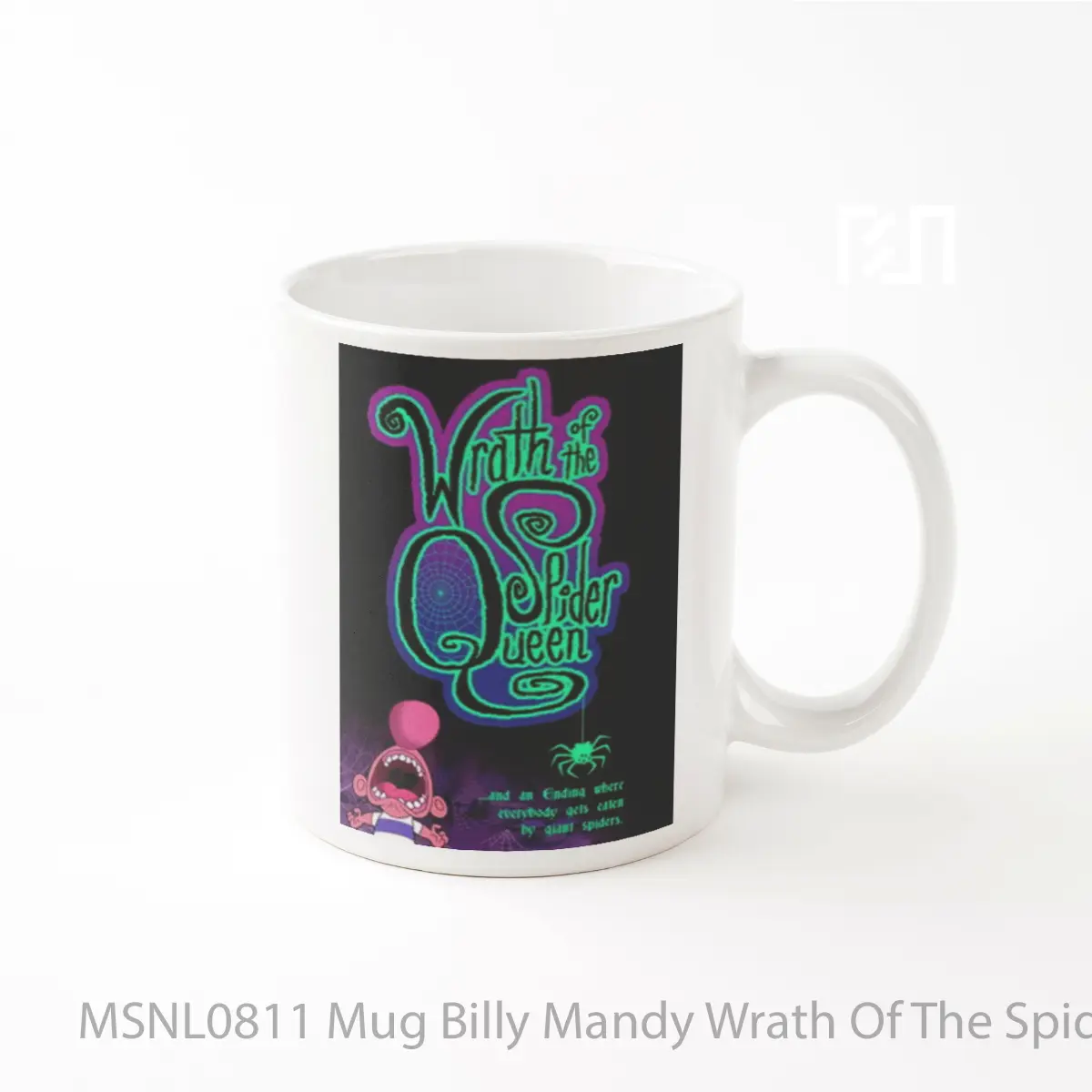 Mug Billy Mandy Wrath Of The Spider Queen Gelas Keramik Tema Film MSNL0811