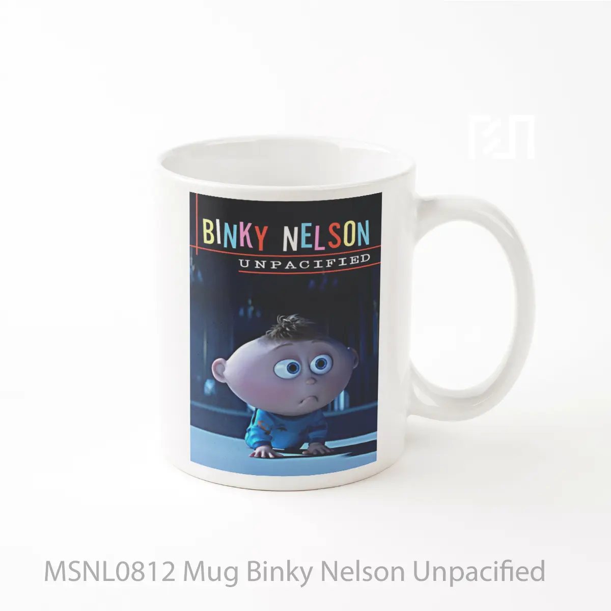 Mug Binky Nelson Unpacified Gelas Keramik Tema Film MSNL0812