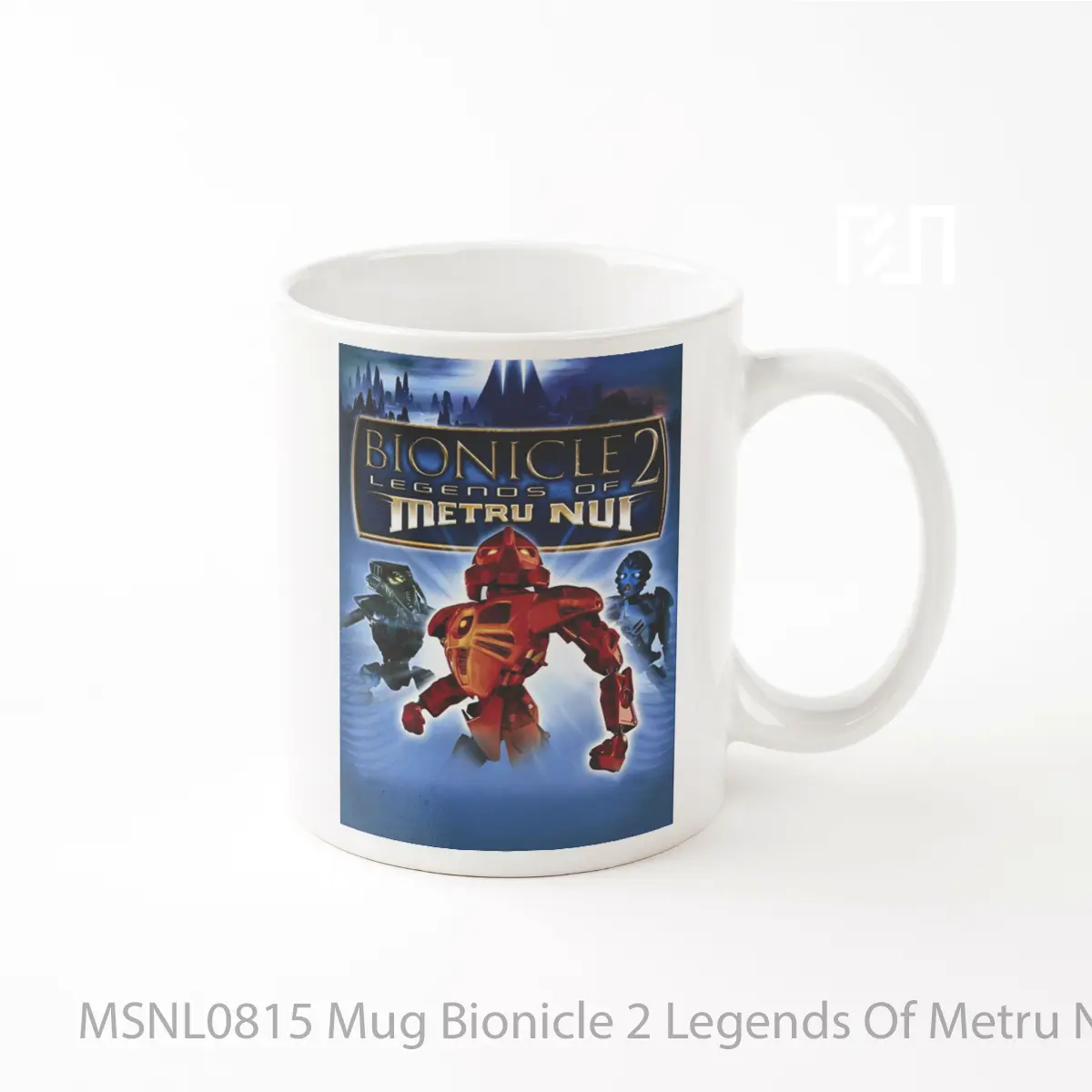 Mug Bionicle 2 Legends Of Metru Nui Gelas Keramik Tema Film MSNL0815