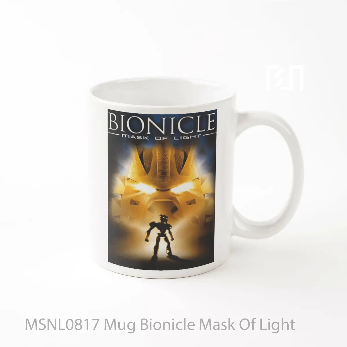 Mug Bionicle Mask Of Light Gelas Keramik Tema Film MSNL0817