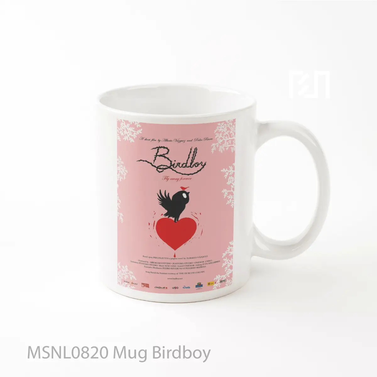 Mug Birdboy Gelas Keramik Tema Film MSNL0820