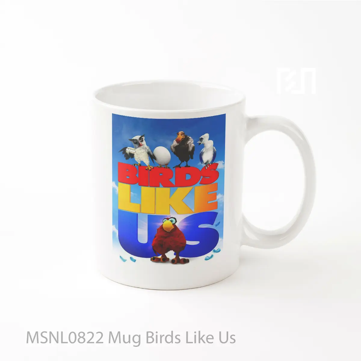 Mug Birds Like Us Gelas Keramik Tema Film MSNL0822
