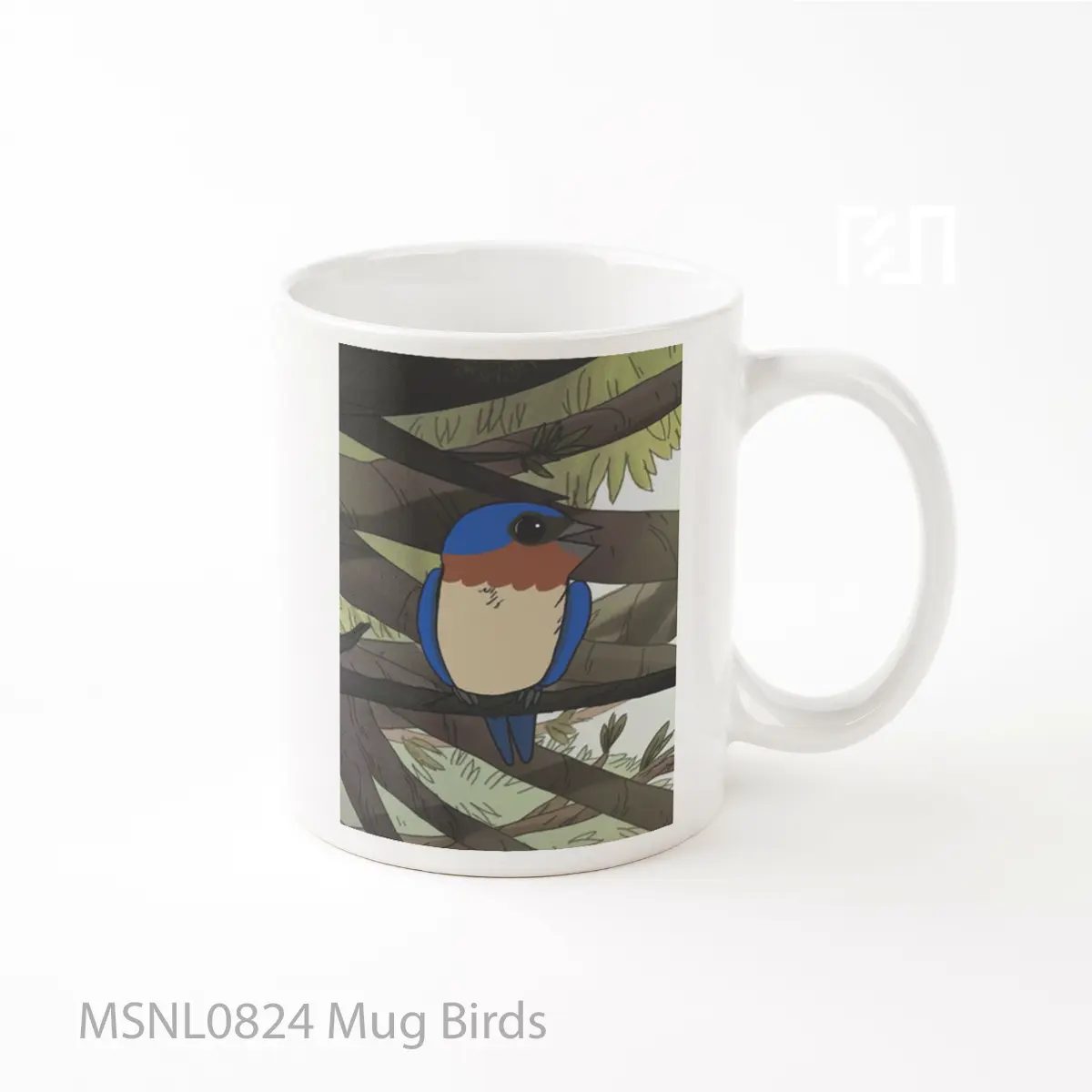 Mug Birds Gelas Keramik Tema Film MSNL0824