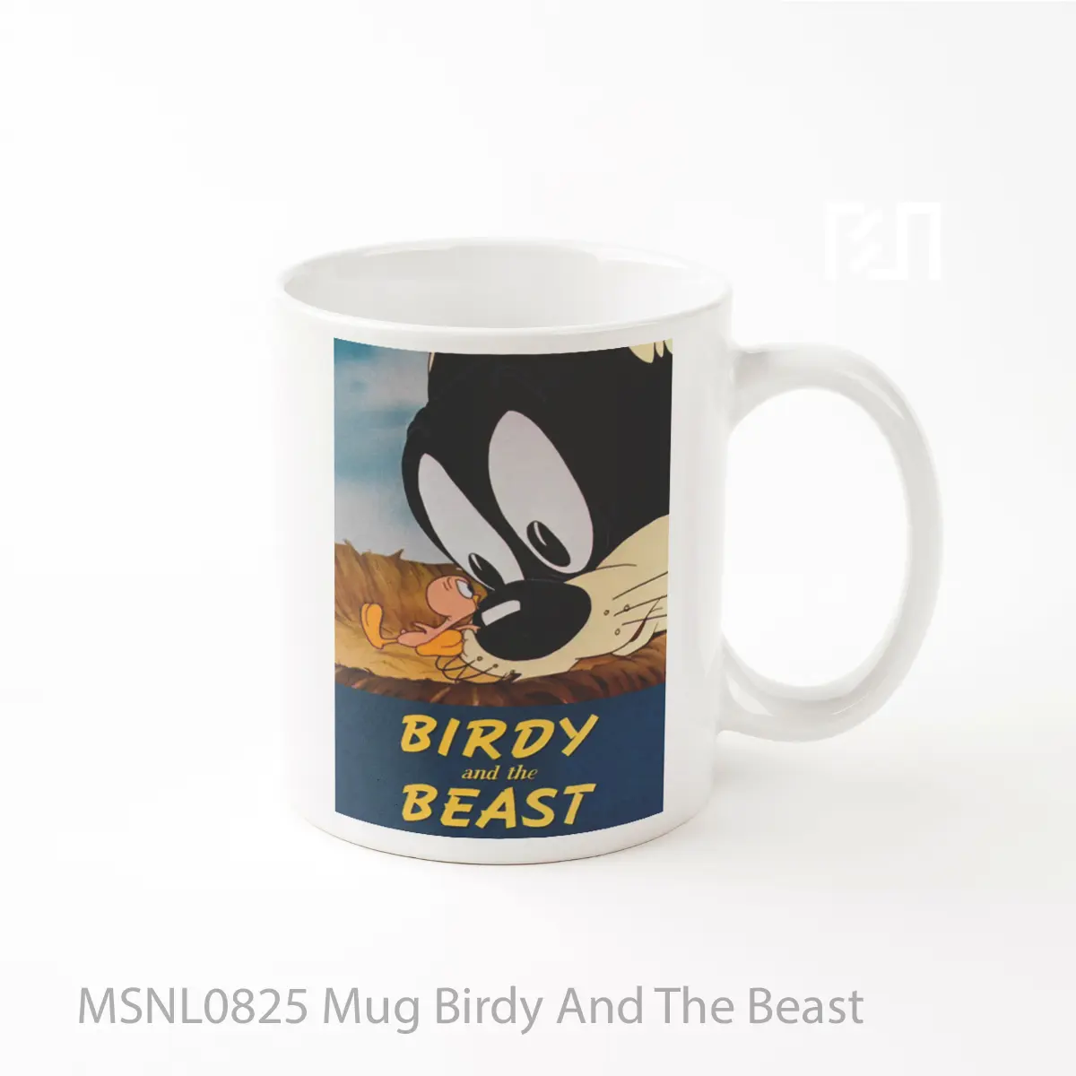 Mug Birdy And The Beast Gelas Keramik Tema Film MSNL0825