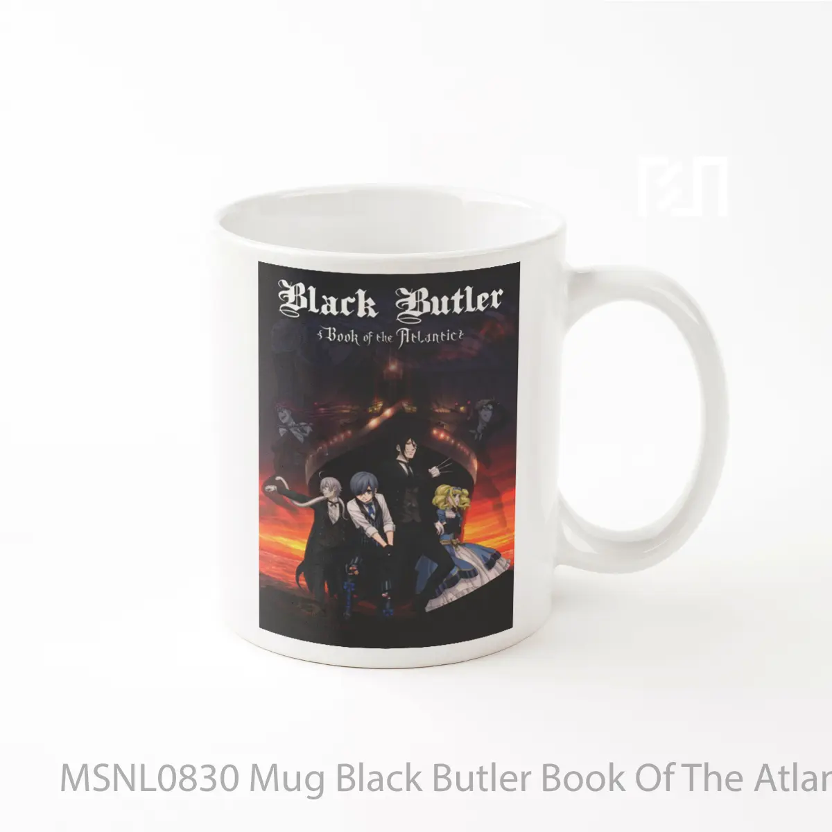 Mug Black Butler Book Of The Atlantic Gelas Keramik Tema Film MSNL0830