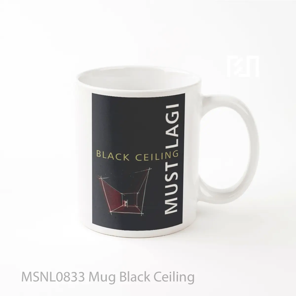 Mug Black Ceiling Gelas Keramik Tema Film MSNL0833