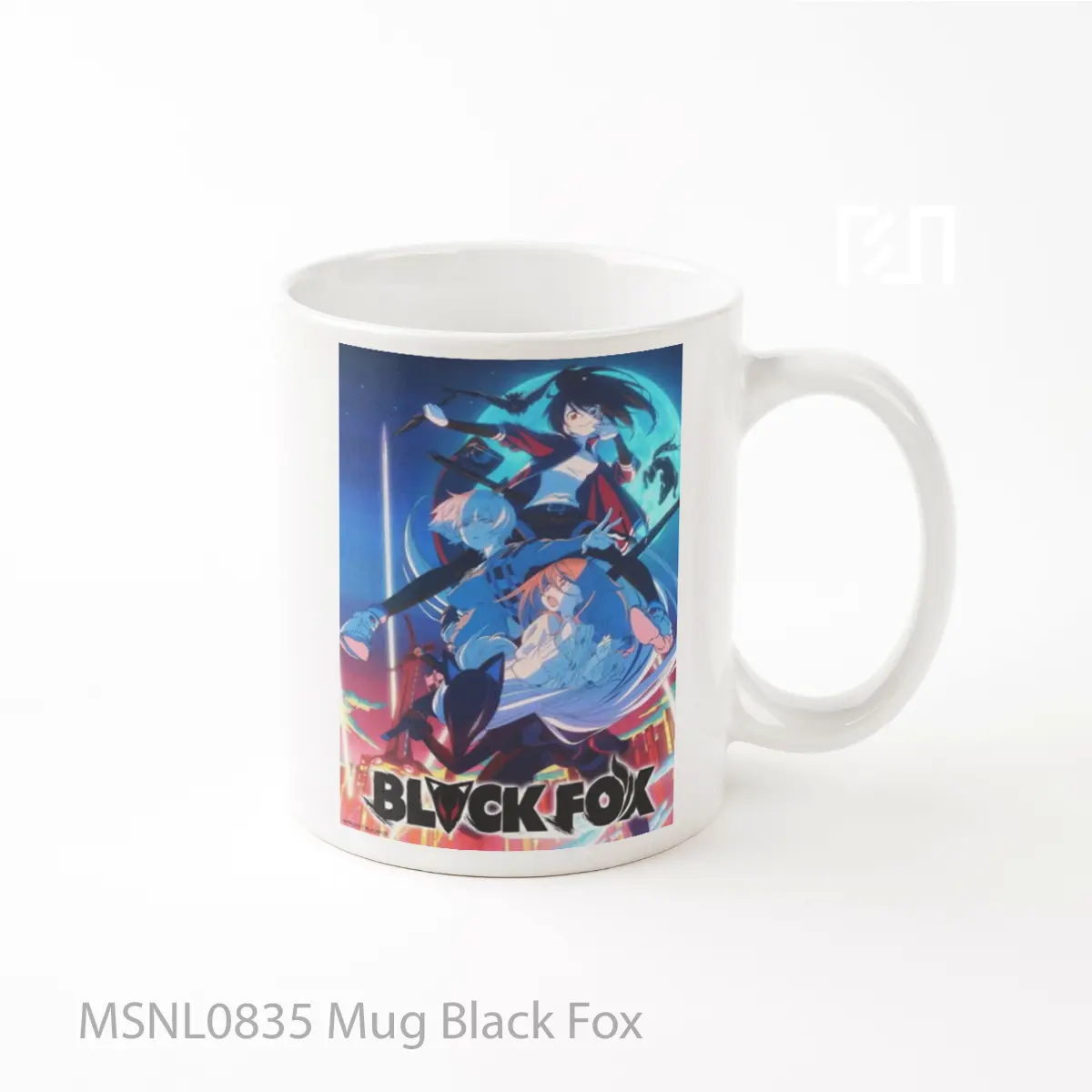Mug Black Fox Gelas Keramik Tema Film MSNL0835