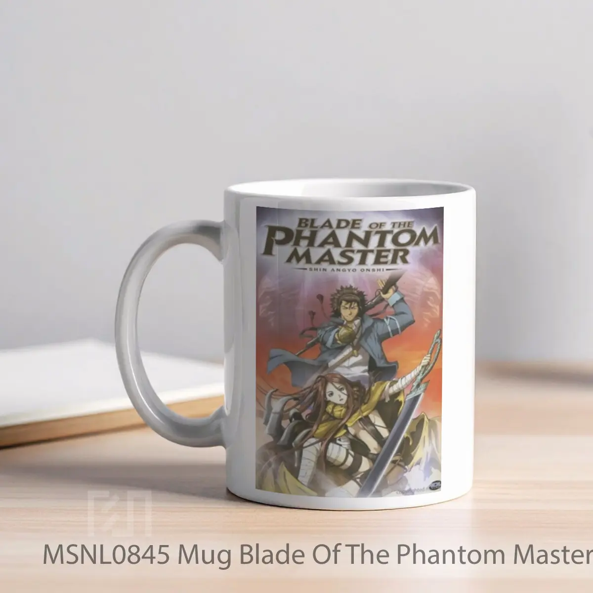 Mug Blade Of The Phantom Master Gelas Keramik Tema Film MSNL0845 - Tampak Kiri