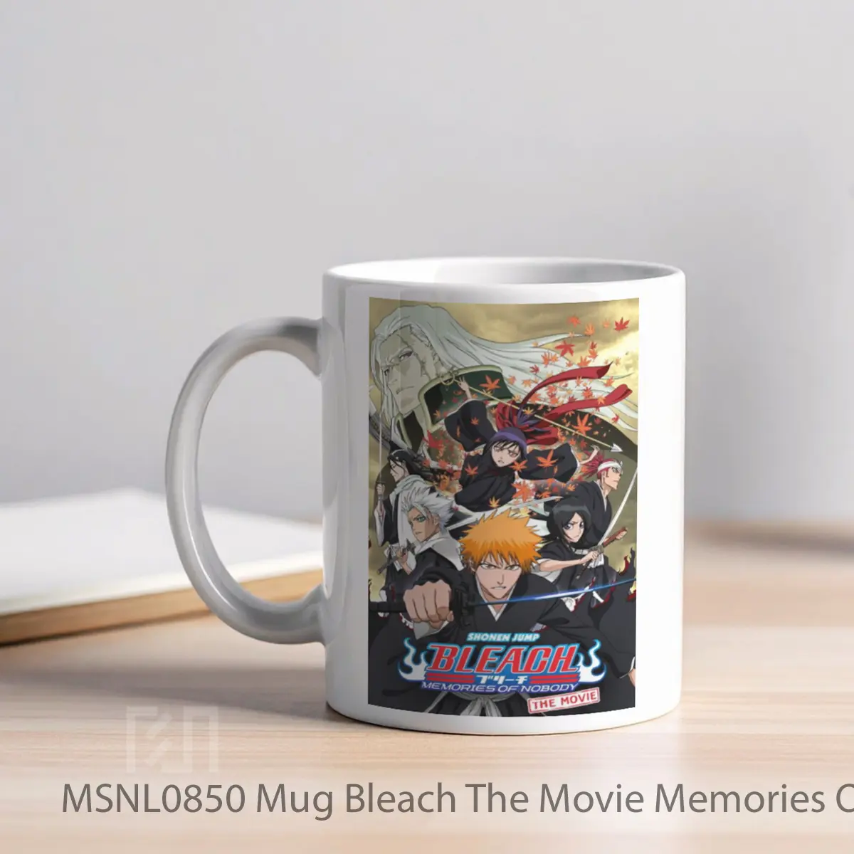 Mug Bleach The Movie Memories Of Nobody Gelas Keramik Tema Film MSNL0850 - Tampak Kiri