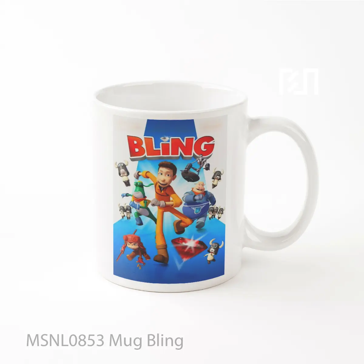 Mug Bling Gelas Keramik Tema Film MSNL0853