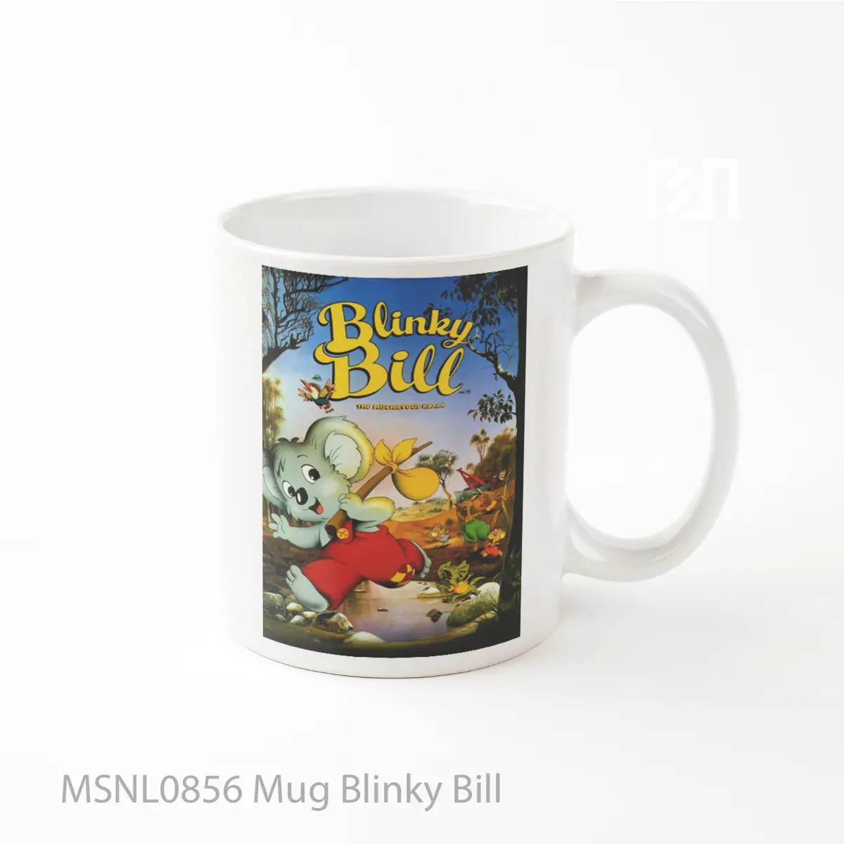 Mug Blinky Bill Gelas Keramik Tema Film MSNL0856