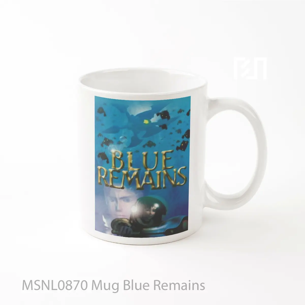 Mug Blue Remains Gelas Keramik Tema Film MSNL0870