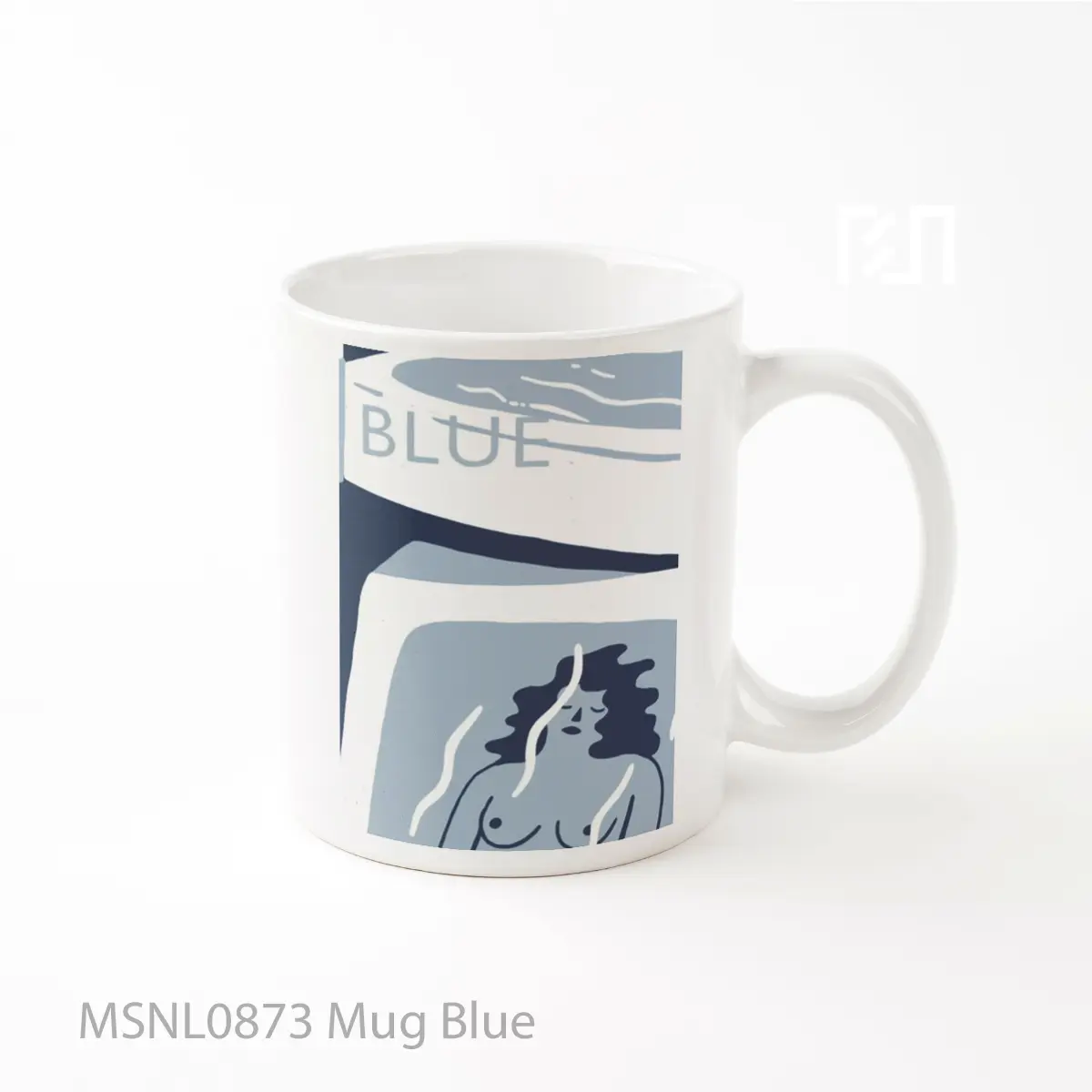 Mug Blue Gelas Keramik Tema Film MSNL0873