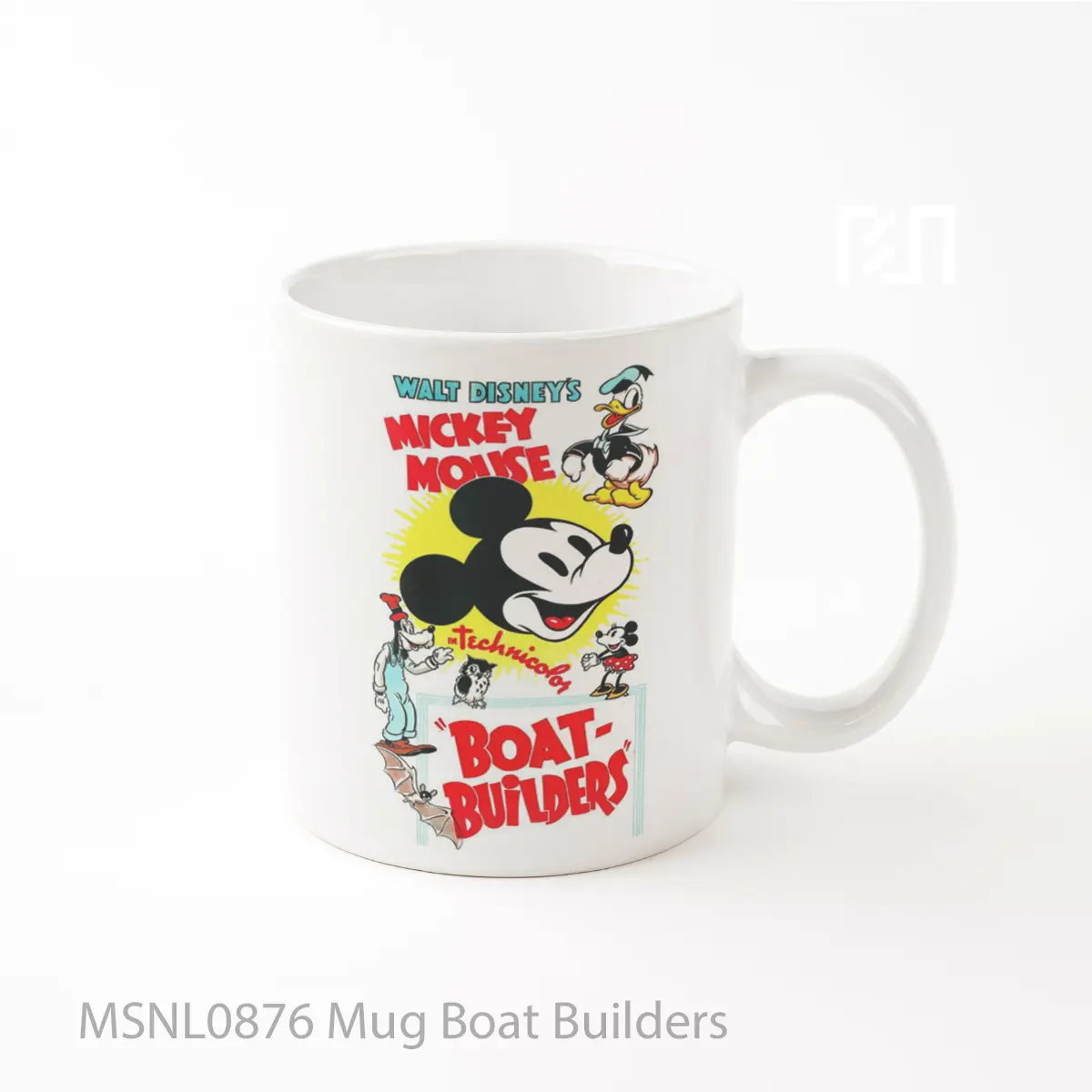 Mug Boat Builders Gelas Keramik Tema Film MSNL0876
