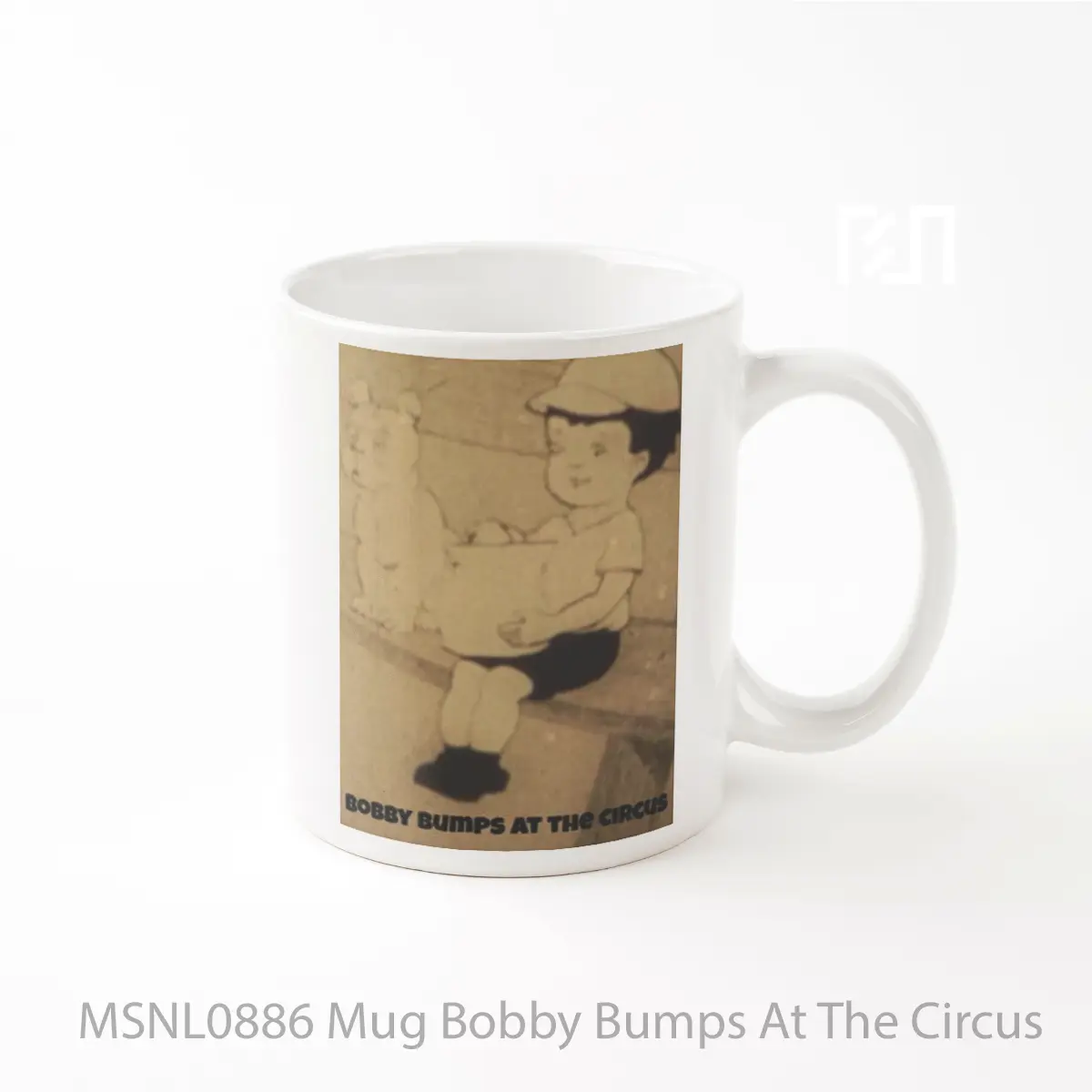Mug Bobby Bumps At The Circus Gelas Keramik Tema Film MSNL0886