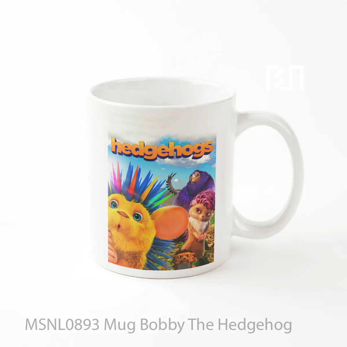 Mug Bobby The Hedgehog Gelas Keramik Tema Film MSNL0893