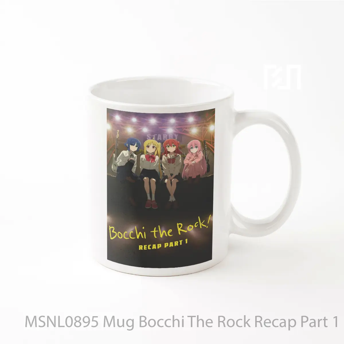 Mug Bocchi The Rock Recap Part 1 Gelas Keramik Tema Film MSNL0895