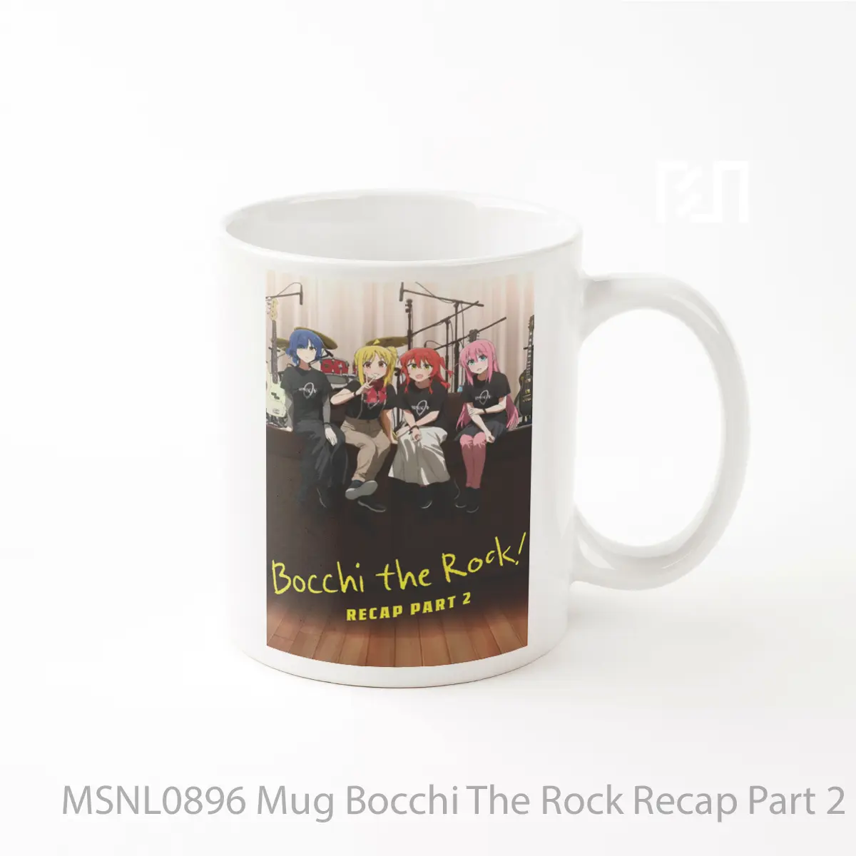 Mug Bocchi The Rock Recap Part 2 Gelas Keramik Tema Film MSNL0896