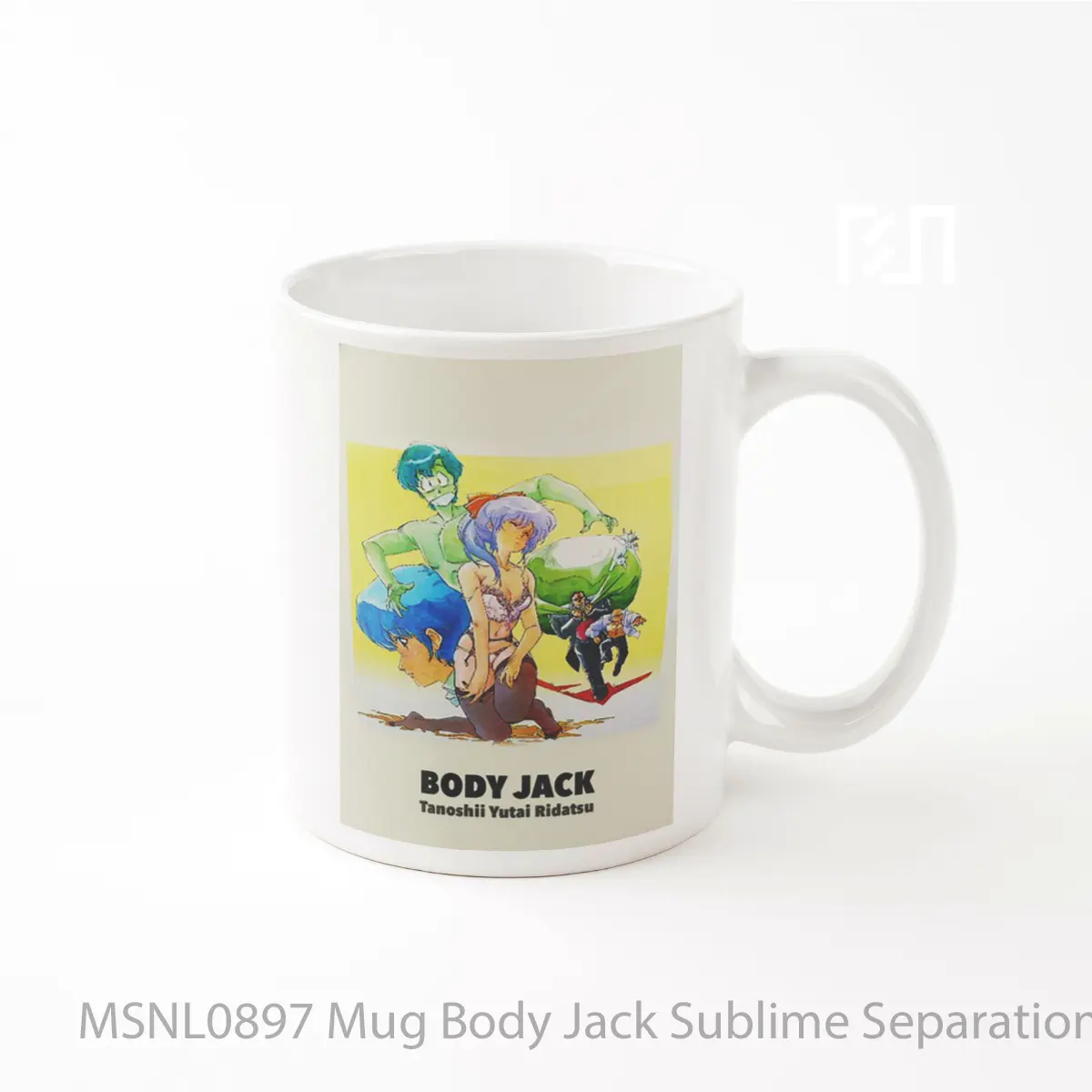 Mug Body Jack Sublime Separation Gelas Keramik Tema Film MSNL0897