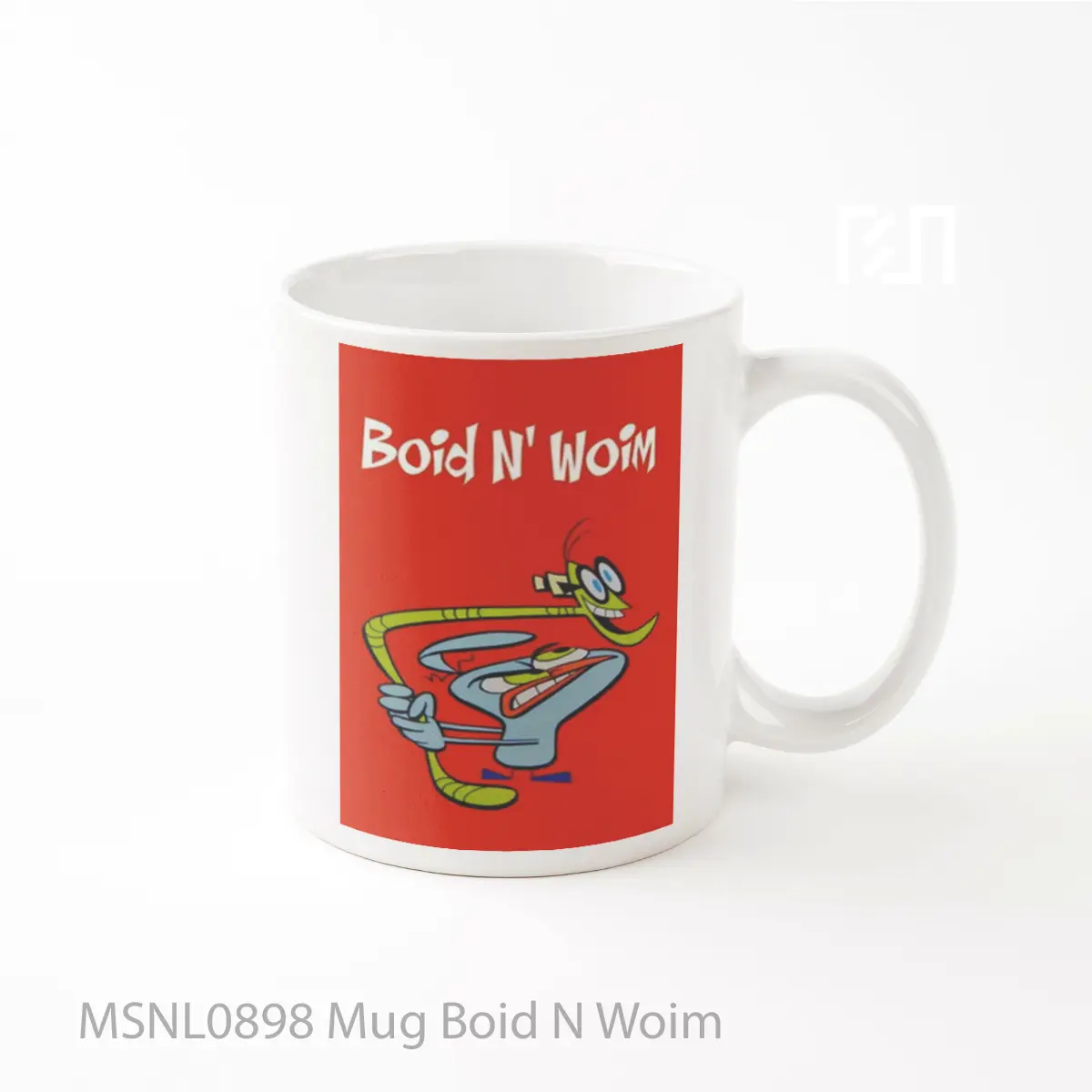 Mug Boid N Woim Gelas Keramik Tema Film MSNL0898