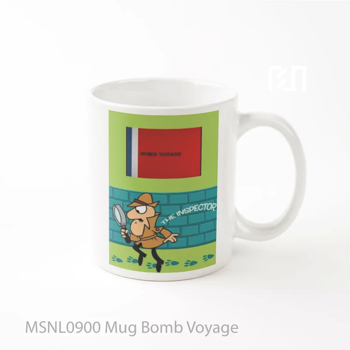 Mug Bomb Voyage Gelas Keramik Tema Film MSNL0900