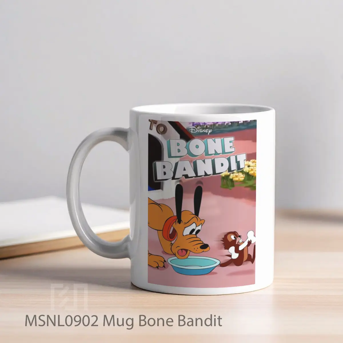 Mug Bone Bandit Gelas Keramik Tema Film MSNL0902 - Tampak Kiri