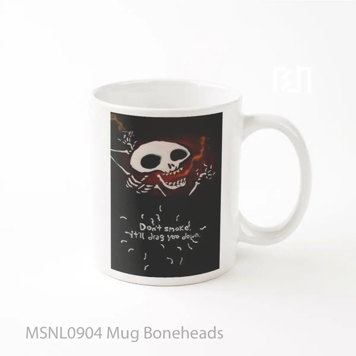 Mug Boneheads Gelas Keramik Tema Film MSNL0904