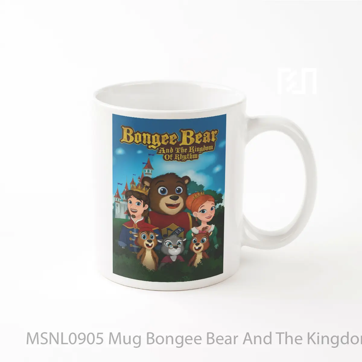 Mug Bongee Bear And The Kingdom Of Rhythm Gelas Keramik Tema Film MSNL0905