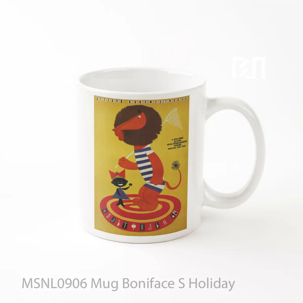 Mug Boniface S Holiday Gelas Keramik Tema Film MSNL0906