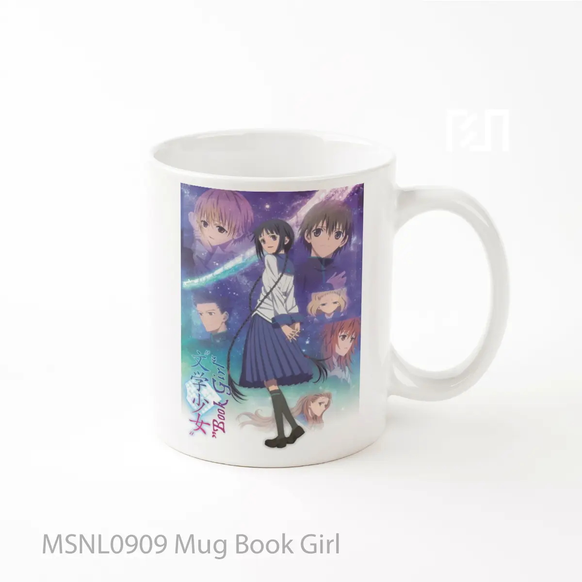 Mug Book Girl Gelas Keramik Tema Film MSNL0909