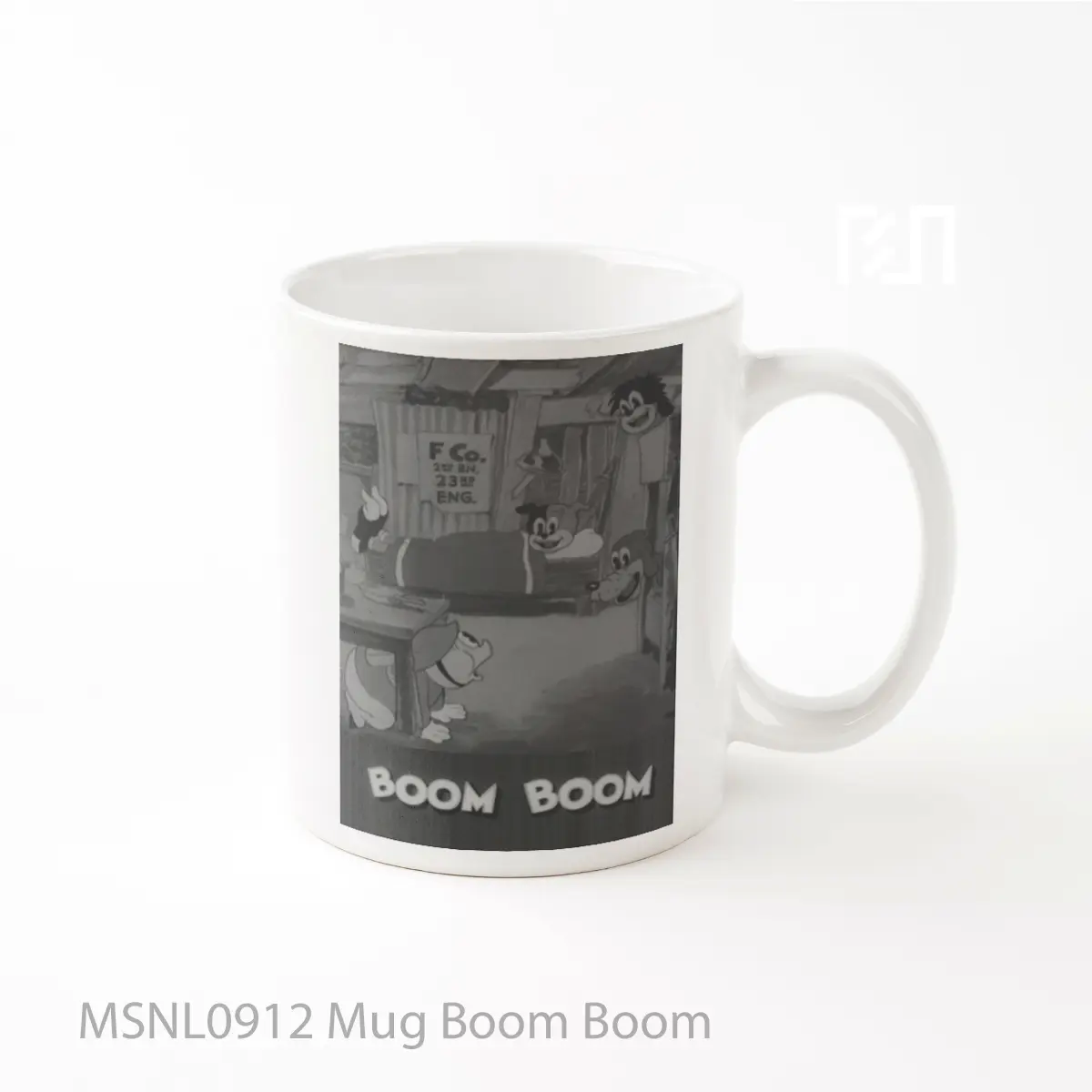 Mug Boom Boom Gelas Keramik Tema Film MSNL0912