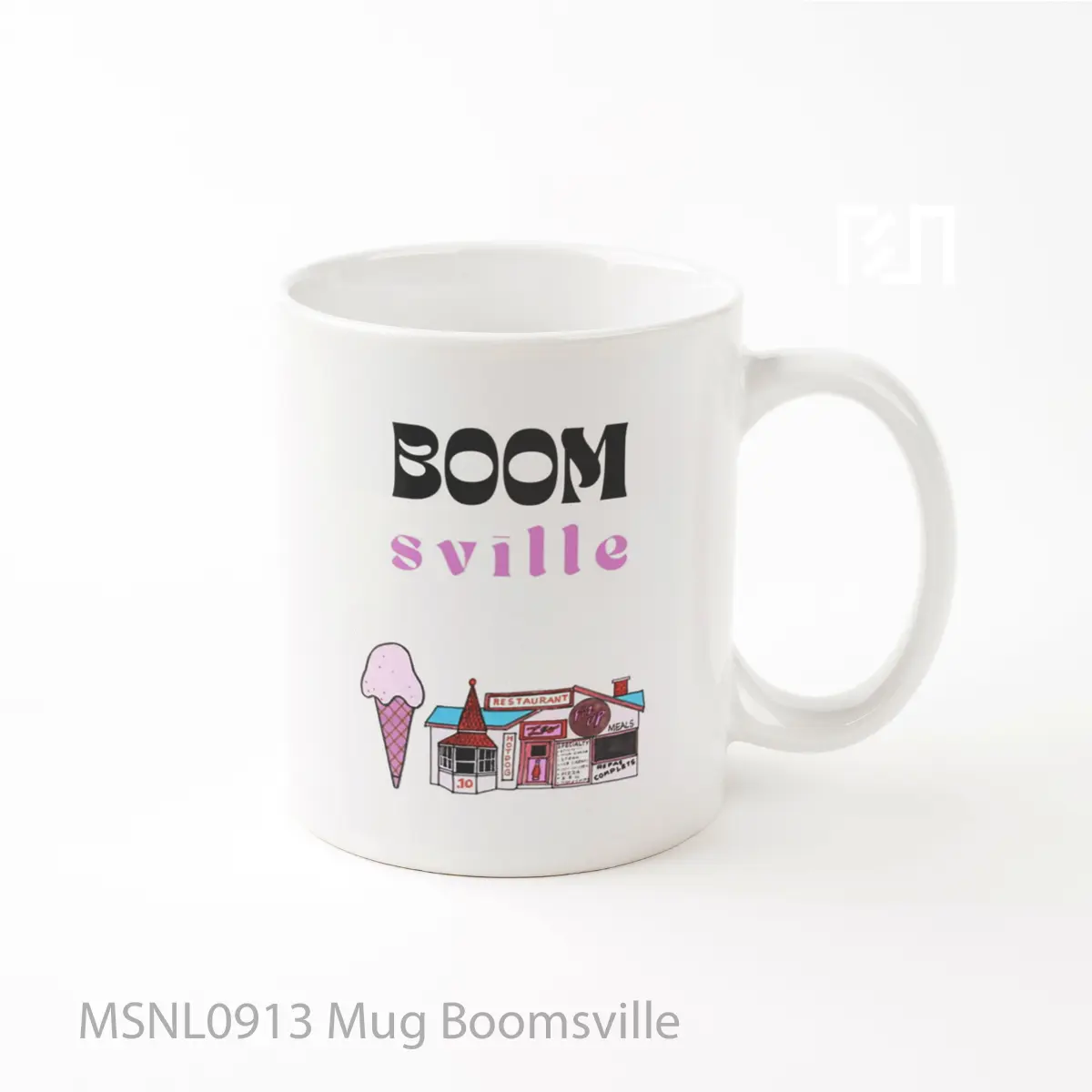 Mug Boomsville Gelas Keramik Tema Film MSNL0913