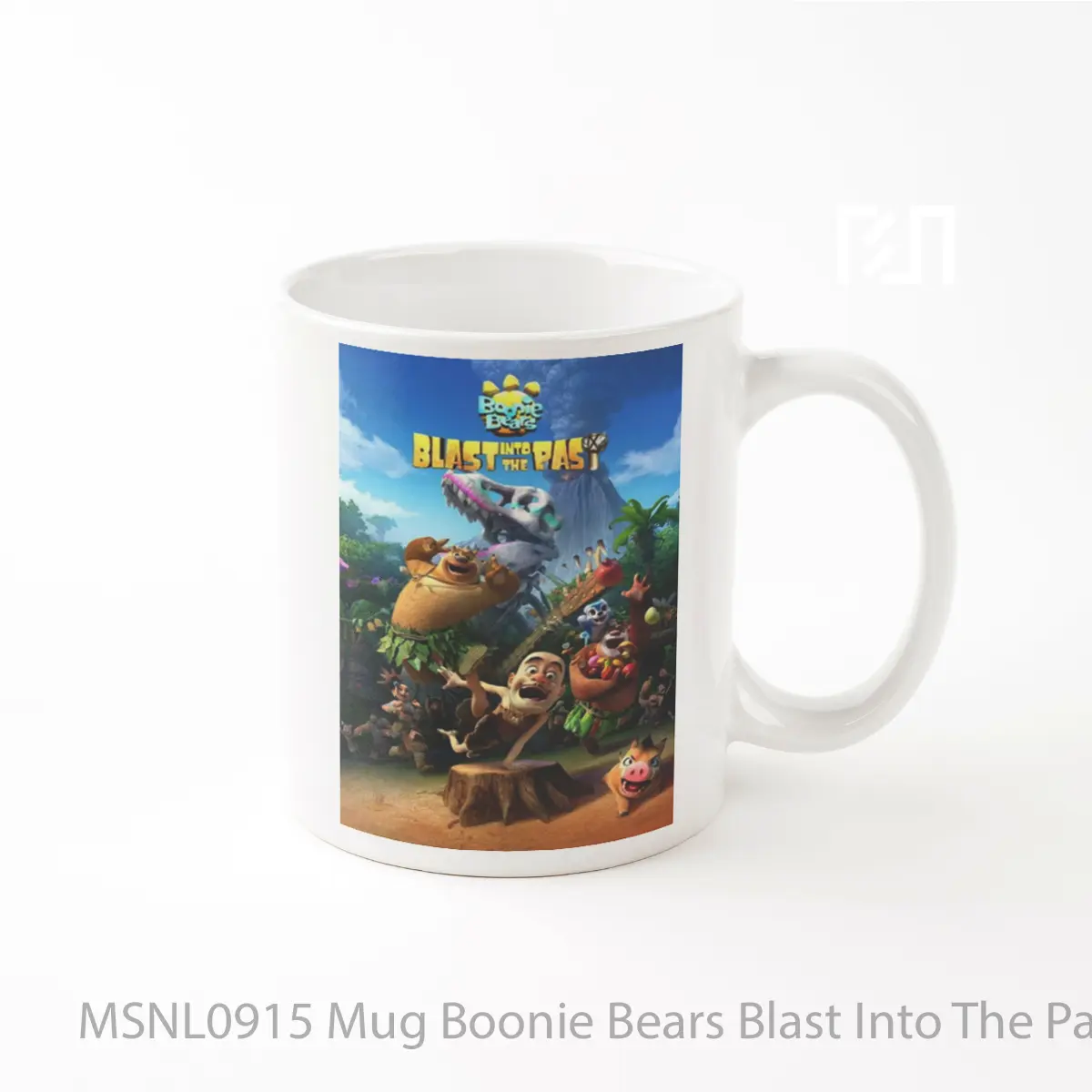 Mug Boonie Bears Blast Into The Past Gelas Keramik Tema Film MSNL0915