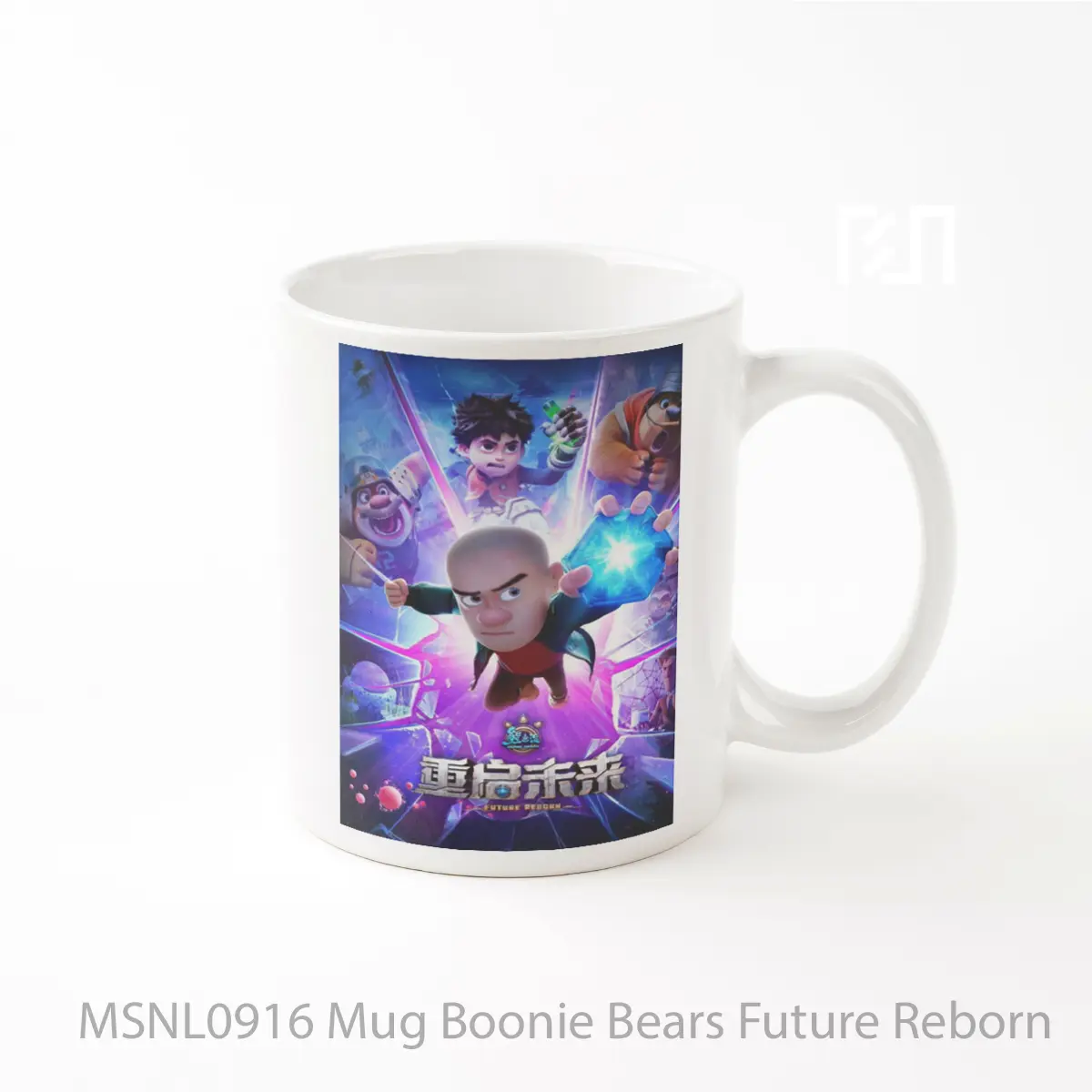 Mug Boonie Bears Future Reborn Gelas Keramik Tema Film MSNL0916