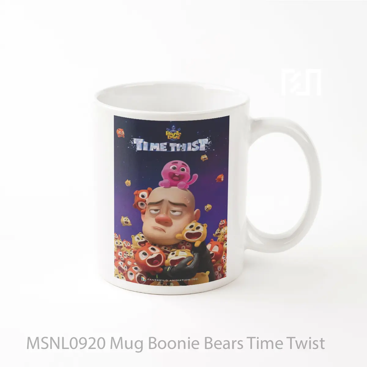 Mug Boonie Bears Time Twist Gelas Keramik Tema Film MSNL0920