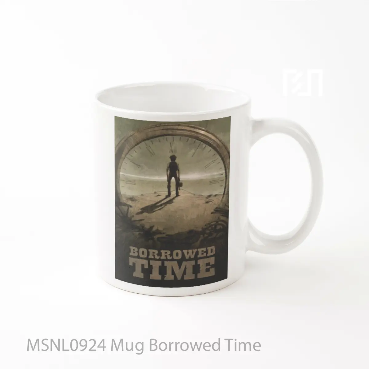 Mug Borrowed Time Gelas Keramik Tema Film MSNL0924
