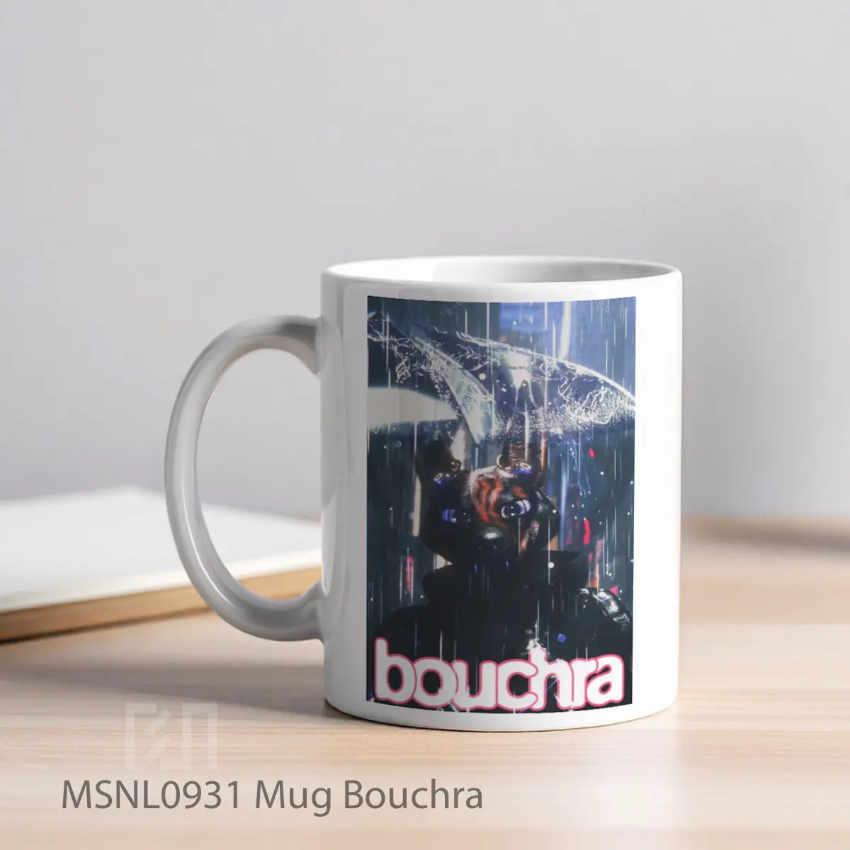 Mug Bouchra Gelas Keramik Tema Film MSNL0931 - Tampak Kiri