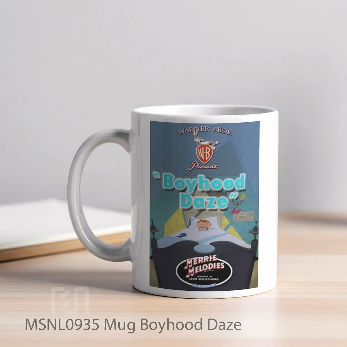 Mug Boyhood Daze Gelas Keramik Tema Film MSNL0935 - Tampak Kiri