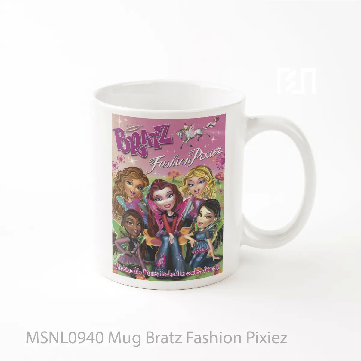 Mug Bratz Fashion Pixiez Gelas Keramik Tema Film MSNL0940