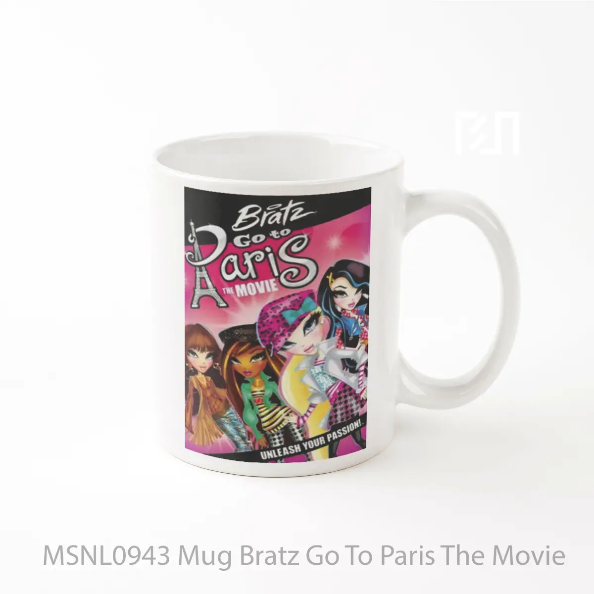 Mug Bratz Go To Paris The Movie Gelas Keramik Tema Film MSNL0943