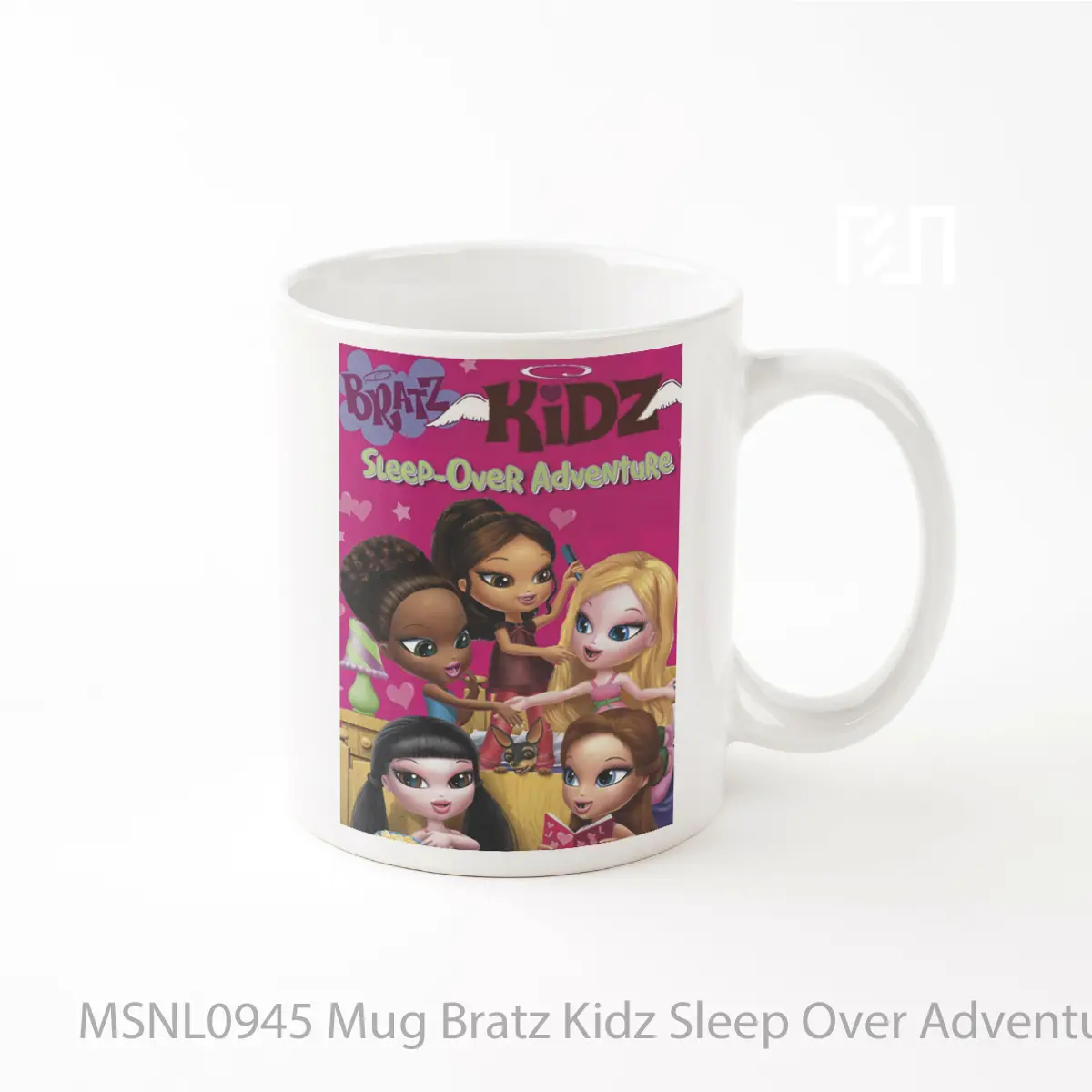 Mug Bratz Kidz Sleep Over Adventure Gelas Keramik Tema Film MSNL0945