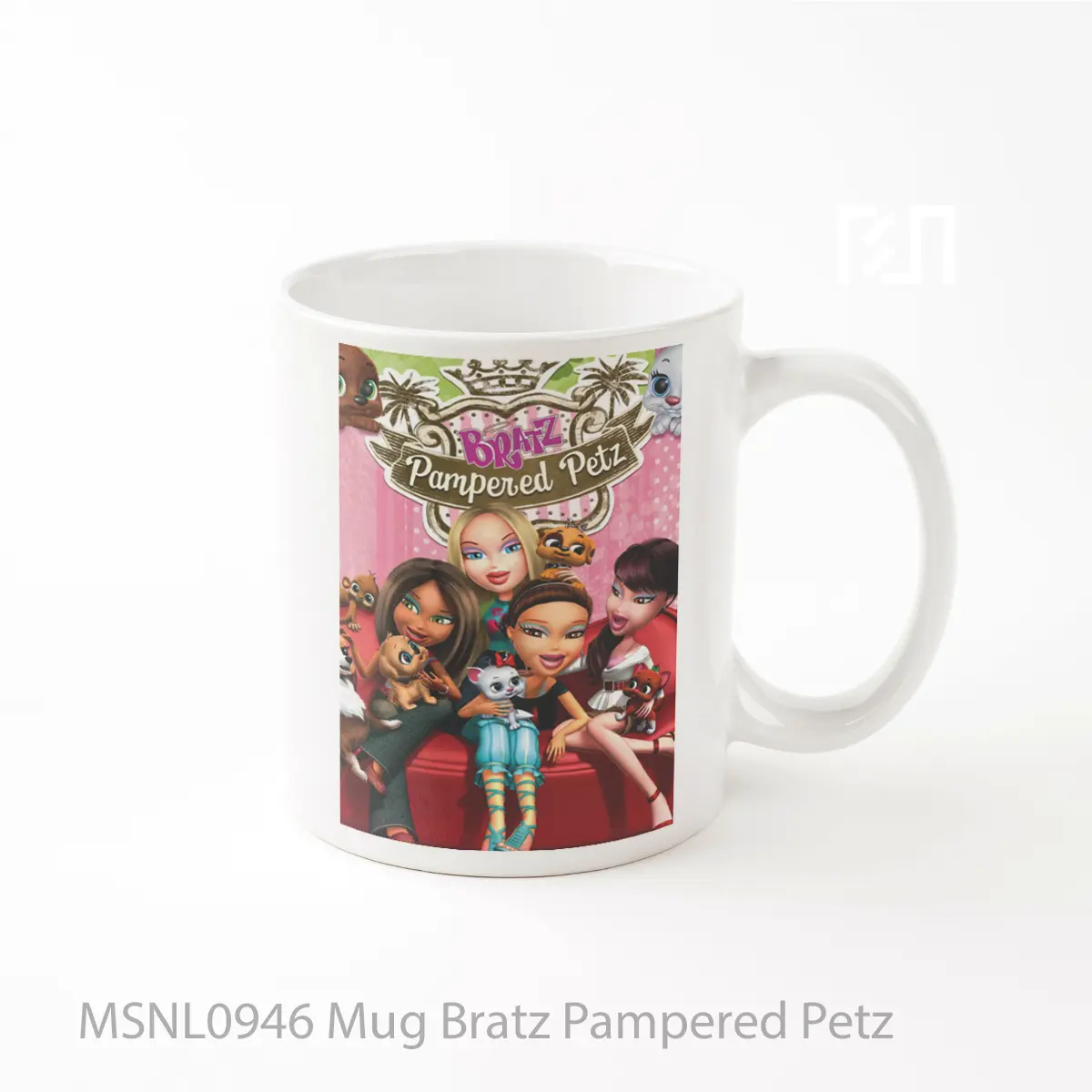 Mug Keramik Premium SNI - Mug Bratz Pampered Petz Gelas Keramik Tema Film MSNL0946
