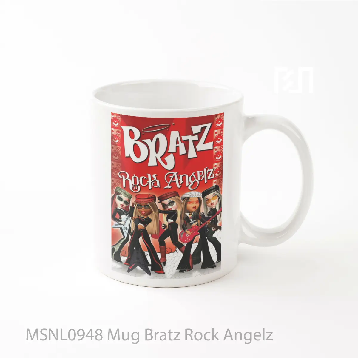 Mug Bratz Rock Angelz Gelas Keramik Tema Film MSNL0948